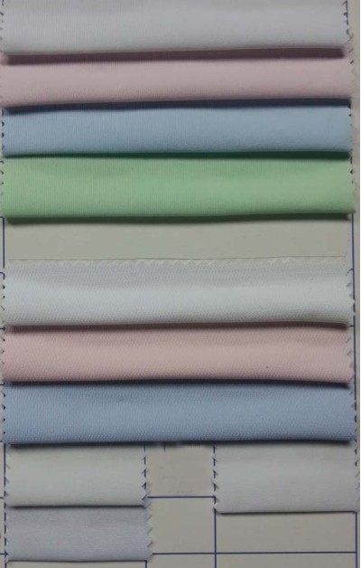 BJ- FUHA 抗菌防靜電 全棉梳線絹T/C45/2*45/2*101*55 耐漂白水 耐氯漂 制服 Anti bleaching bleaching resistant 45度照